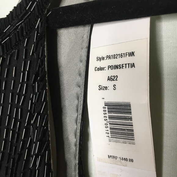 Parker Poinsettia Beaded Dress - Picture 6 of 7